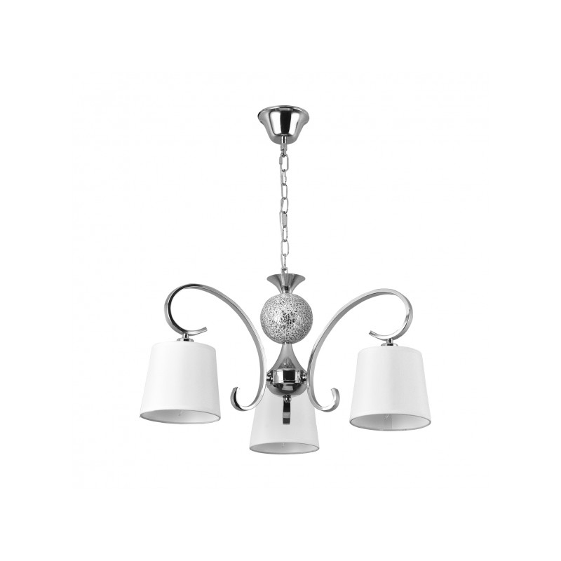 Lámpara Concordia 3xE14 cromo Fabrilamp